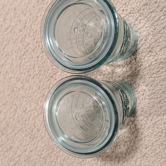 2 Starbucks recycled glass tumbler 16oz - Straws not Included - Picture 2 of 4